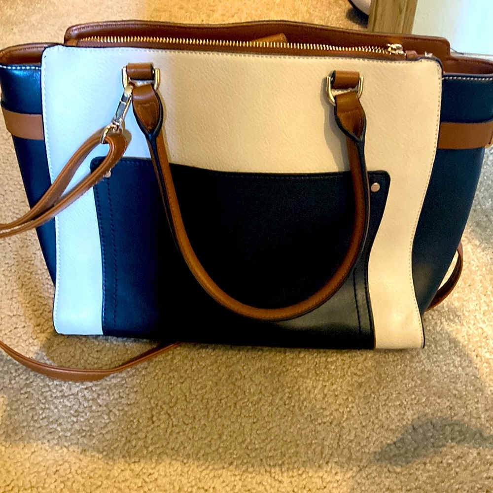 Womens multi colored purse